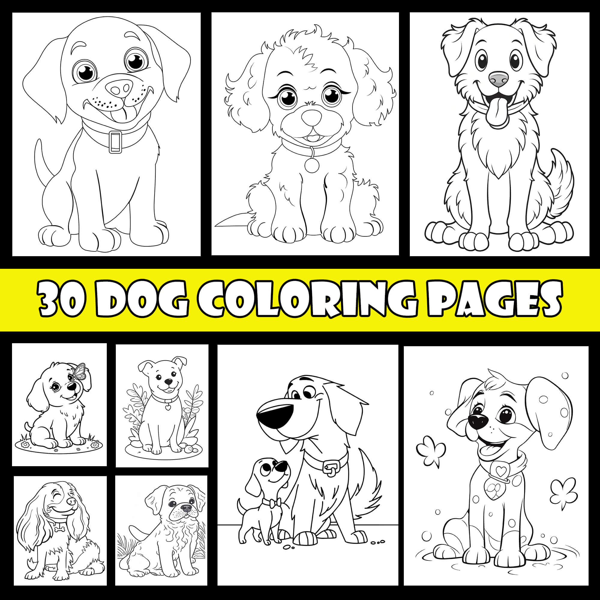 Dog Coloring Pages