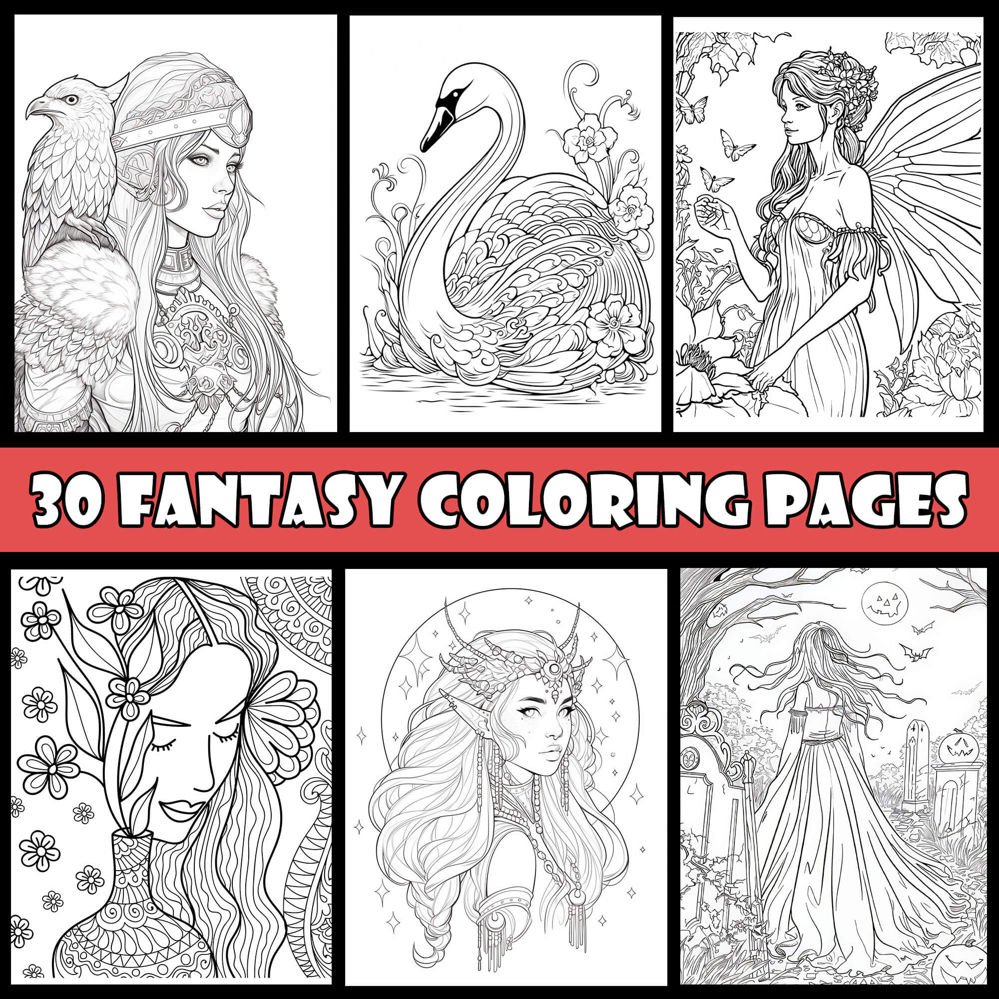 Fantasy Coloring Pages