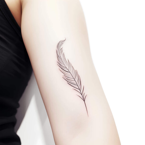 Hand-Drawn Boho Arrow Tattoo Clipart PNG Files – Unique Boho Tribal Arrow Designs - Image 2