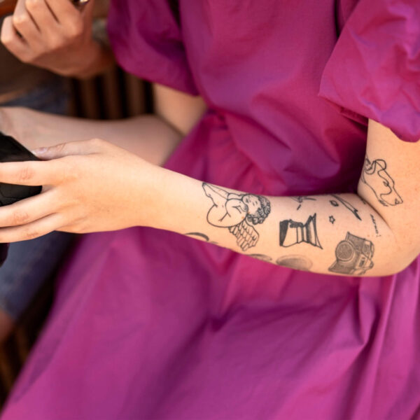 Whimsical Tattoo Clipart PNG Bundle – Unique Hand-Drawn Tattoo Designs for Procreate & More - Image 3