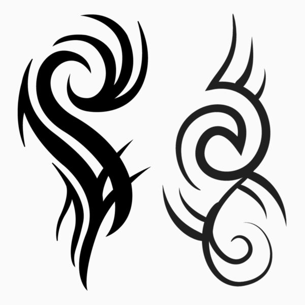 Ornamental Tattoo PNG Bundle - Image 2