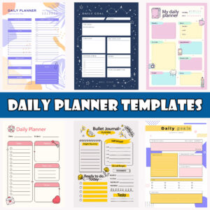 Daily Planner Templates